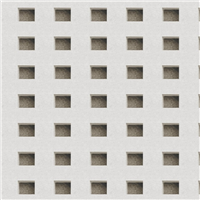 Plaque de plâtre perforée Knauf Delta 4 pour plafond acoustique - Quadril 3 - 2,40 M x 1,20 M - ép. 12,5 MM