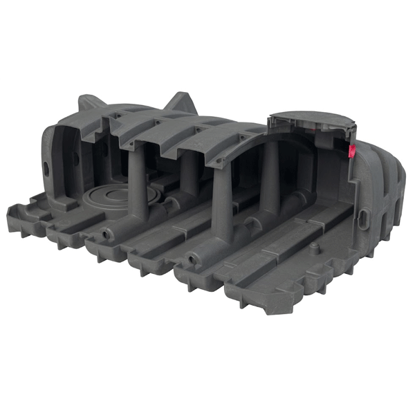 Cuve plate nue de stockage des eaux de pluie ou autres effluents - Packeau PLPK - Capacité 3000,0 ltr