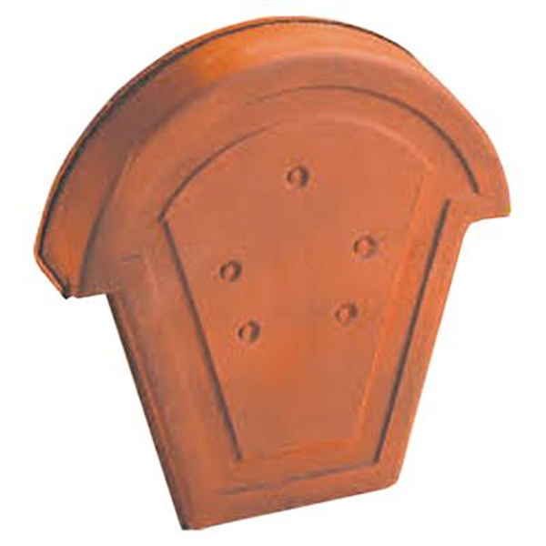 Fronton pour faîtière 1/2 rond 807