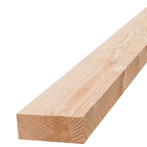 Bastaing en sapin traité classe 2 - bois de charpente - 163 MM x 63,00 MM - longueur 4,00 M