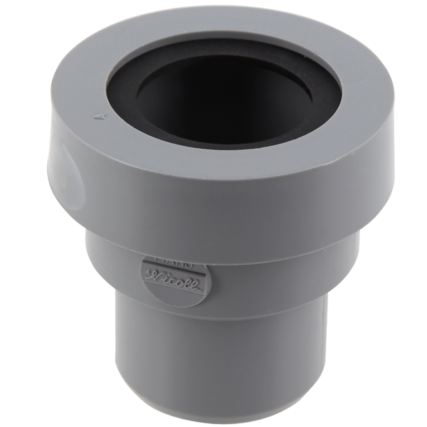 Manchette sortie d'appareil sanitaire système J Nicoll MAJ2J - femelle/femelle - PVC - Ø50mm vers 50mm