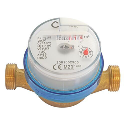 Compteur d'eau divisionnaire - Jet unique - Eau froide - Calibre 20 - M 1