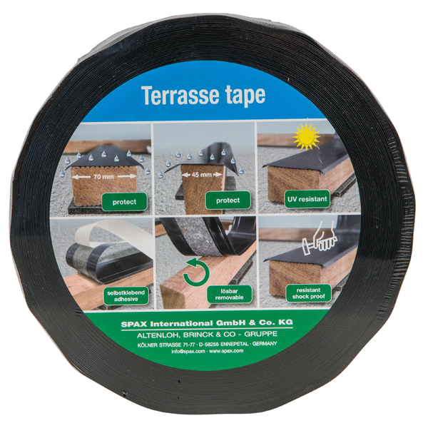 Bande d'étanchéité pour terrasse Spax - rouleau de 87 MM x 30,00 M - ép. 0,50 MM