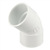COUDE SIMPLE FF 45' D.50 BLANC