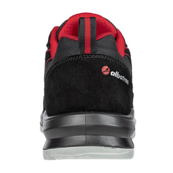 Chaussure sécurité basse pour hommes S3 SRC Clifton Low Albatros - Noir et rouge - Taille 40