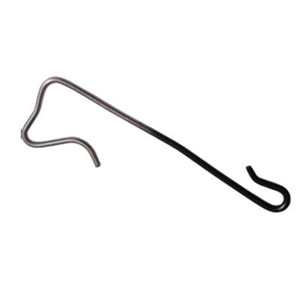 Crochet rev. d'ardoise Anj. color Inox 17% Talon 5 mm - Agrafe 18 mm