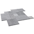 Dalle en pierre naturelle Royal pour pose collée ou scellée en extérieur - opus 4 formats - ép. 12,00 MM - Gris