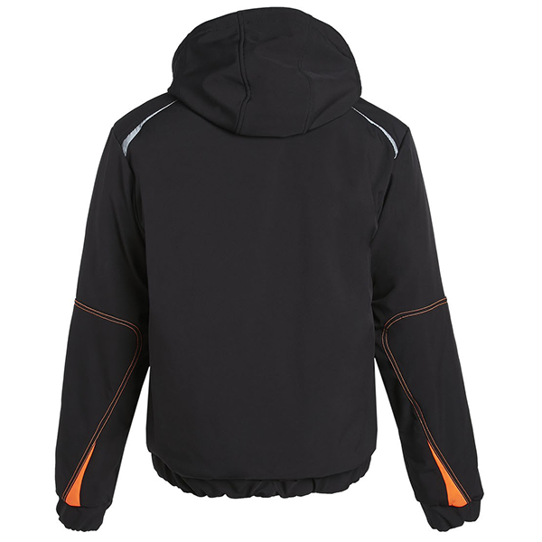 Veste respirante waterproof Morane noir et orange Taille 3XL North way