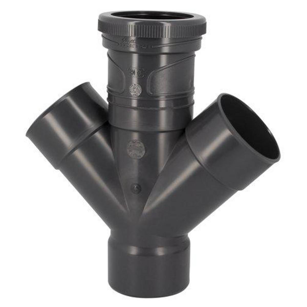 CULOTTE DOUBLE PARALLELE JOINT DILAT FF 45° D100 HOMETECH.