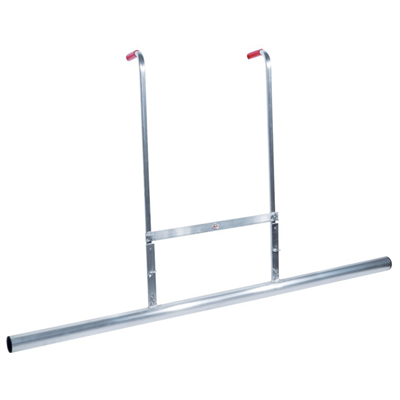 Barre à débuller en aluminium pour chapes liquides et bétons auto-nivelants - Taliasol Taliaplast - Ø barre 50,0 mm - longueur 2,00 m
