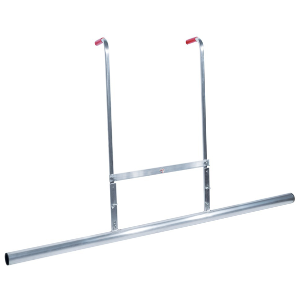 Barre à débuller en aluminium pour chapes liquides et bétons auto-nivelants - Taliasol Taliaplast - Ø barre 50,0 mm - longueur 2,00 m