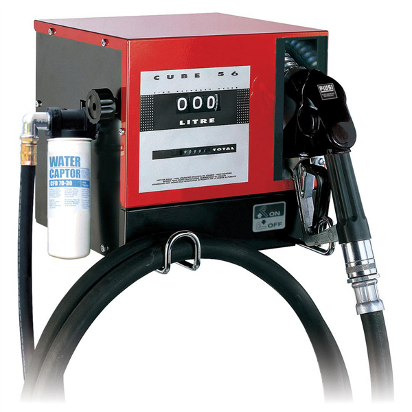 STATION GASOIL CUBE 70/33-FILTER M. + RACC.