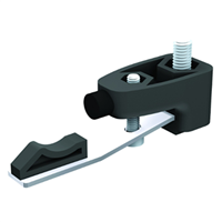 Butée à pince avec vis Inox