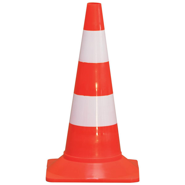 CONE PLASTIQUE FLUO 50CM 600G