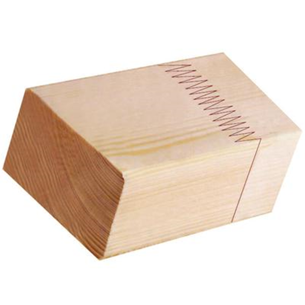 Bois massif abouté KVH - Traité Classe 2 - 80x220 mm