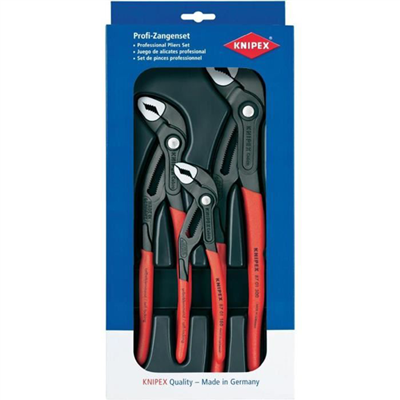 Pinces multiprises Cobra Knipex - lot de 3 pièces