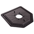 Plaque à dalle pour plot terrasse Cleman Jouplast - 218,0 MM x 218 MM - ép.25,00 MM - Lot de 10 pièces