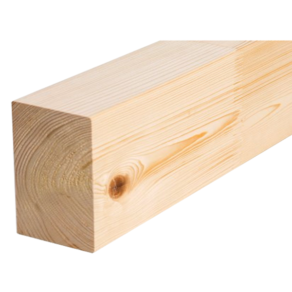 Bois massif abouté KVH en sapin-épicéa - traité classe 2 incolore - 100 x 60 mm - longueur 13,50 M