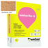 Enduit monocouche semi-allégé et coloré à grain moyen WeberLite G 304 Ocre doré - sac de 25 KG