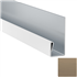 Profil de terminaison MetalTrim pour bardage VL Hardie Plank - alu Brun khaki - longueur 3,00 M