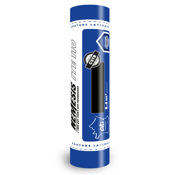 Isolant mince multicouche certifié CSTB pour isolation thermique par l'extérieur - NEMESIS ITE 110 - 4,25 m².K/W - 1,40 m x 6 ml