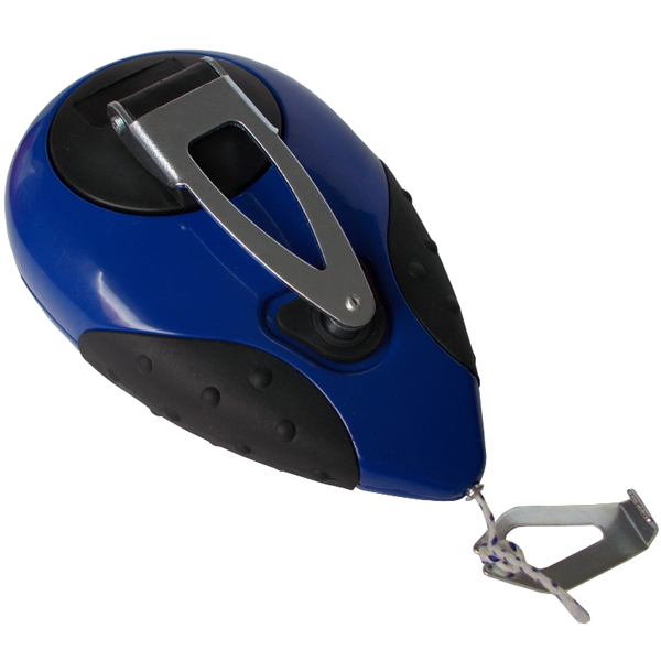 Cordeau traceur Obra avec corde en polycoton tressé et boîtier aluminium - longueur 30 M