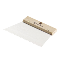 Peigne à colle pour carreleur - Denture carrée fine 4,5 x 4,5 mm - Lame 20 cm - L'Outil Parfait