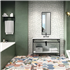 Faïence murale rectifiée pour cuisine et salle de bain - Stay - 20,0 CM x 60,0 CM - ép. 8,00 MM - décor Juk Vert