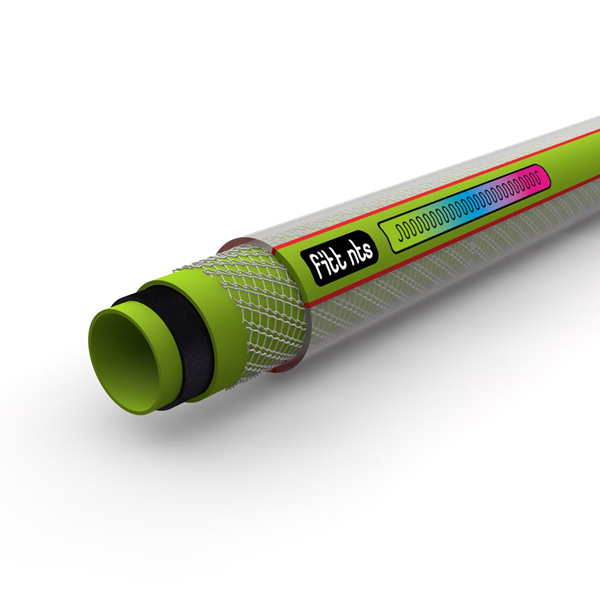 Tuyau d'arrosage NTS Lime - Fitt - Diamètre 15 mm - Longueur 25 mètres - Vert