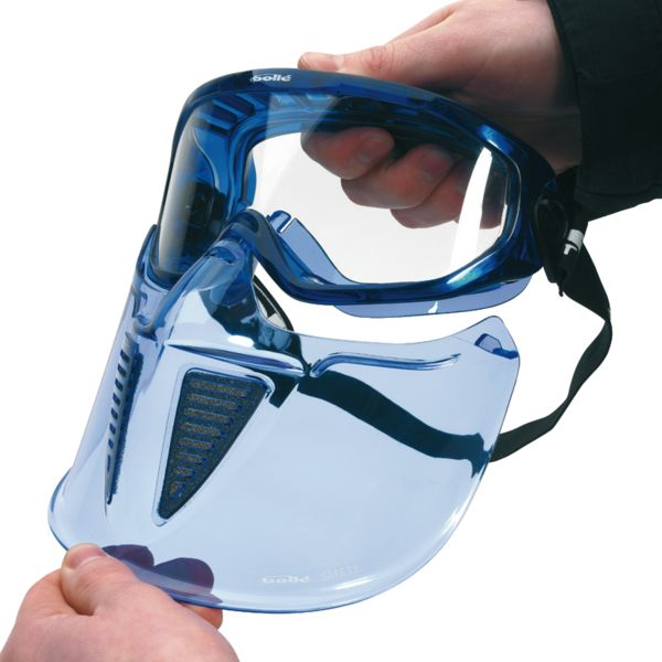 Pare-visage Visor pour lunettes-masque Blast Bollé
