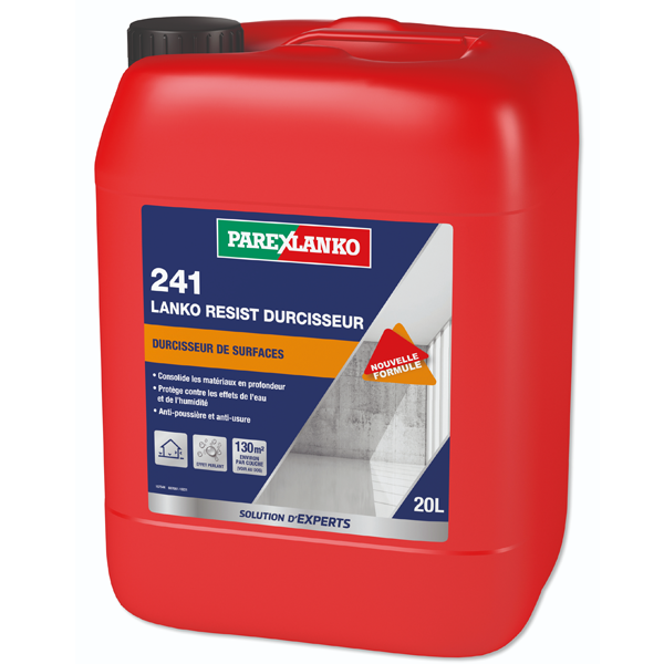 Durcisseur de surfaces poreuses et non poreuses - Lanko Resist Durcisseur 241 - Bidon de 20 LTR