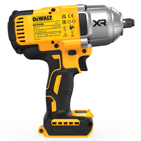 Boulonneuse 1/2" XR 18V brushless 1396 Nm Dewalt DCF900NT-XJ - en coffret TSTAK sans batterie ni chargeur