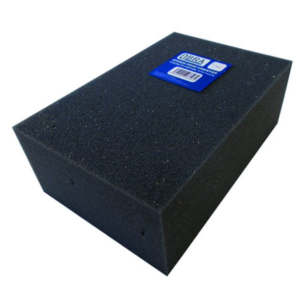 Eponge grise de cimentier Obra mousse PU 17 x 11 cm