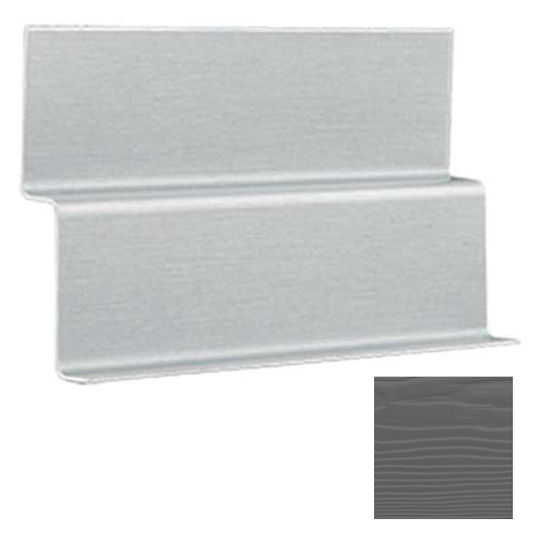 Profil de départ pour bardage Cedral Lap - aluminium laqué Gris étain C54 - longueur 3,00 M