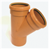 BRANCHEMENT PP ASSAINISSEMENT MALE FEMELLE FEMELLE 45° 160X125 A JOINT