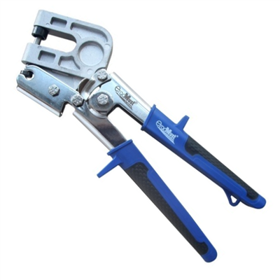 Pince à sertir pour profilés avec ressort de rappel - capacité maxi 0.8 + 0.8 mm