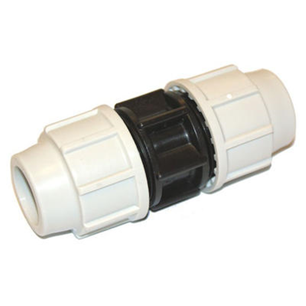 Raccord à compression arrosage enterré - Manchon Plasson égal Ø 32 mm - Polypropylène