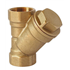 Filtre en Y en laiton Double Femelle 1"1/4 tamis en acier inox