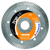 Disque diamant lisse pour pierres et matériaux très durs Ø230 mm x 22,23 mm - Diam Industries