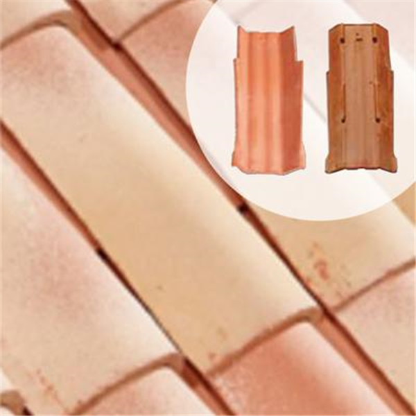 Tuile Canal terre cuite Multi'fix Tegula 46 - Corail