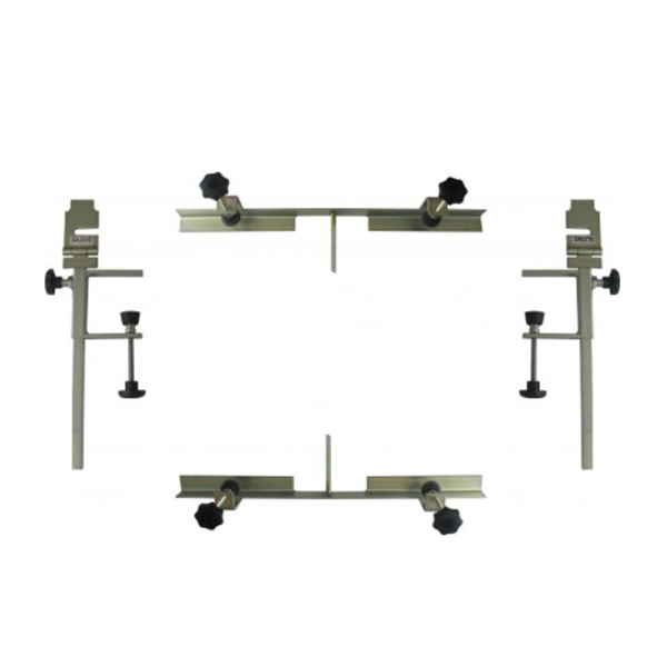 Mallette de pose pour déporter gonds de volets - Gabarits, mèche et accessoires inclus