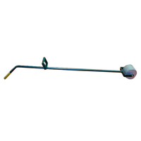 Rouleau presseur 9 kg pour membrane d'étanchéité toiture terrasse - Largeur 10 cm