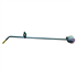 Rouleau presseur 9 kg pour membrane d'étanchéité toiture terrasse - Largeur 10 cm