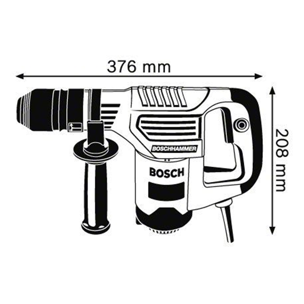Marteau piqueur avec SDS-plus référence bosch GSH 3 E Professional