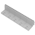 GRILLE A FENTE PVC SERIE 130 DIM 130X500 H90 GRIS
