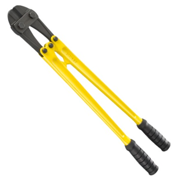 Coupe-boulons Stanley bras forgés  - Capacité 9 mm - Longueur 900 mm - Jaune - Acier
