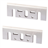 Fer réaffûtable Makita D-07967 pour rabot - acier HSS carbure de tungstène - 82 x 29 x 3 mm - Jeu de 2