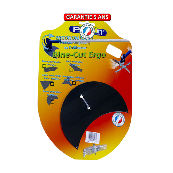 Lame 3 pour Bine-Cut Ergo - Allées et graviers - Lame interchangeable avec vis - Perrin
