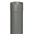 Tuyau de descente de gouttière tulipé prePatina ardoise Eco Zinc Rheinzink - Ø 80,0 MM - ép. 0,65 MM - 2,00 M
