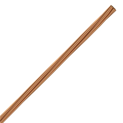 Câble de cuivre nu pour mise à la terre Nexans - section 25 mm² - 1 ml